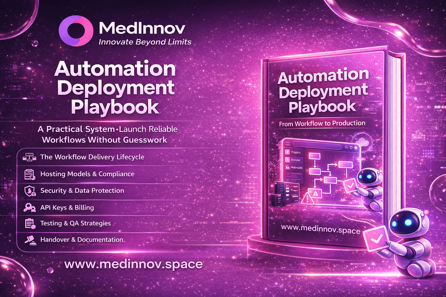 Deployment Playbook: From Workflow to Production + Frameworks & Checklists